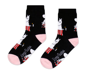 Moominmamma Candle Light Ladies Socks - Black