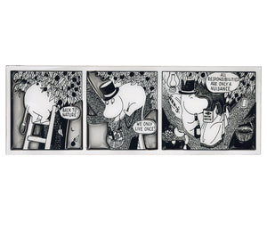 Moominpappa Magnet Comic Strip