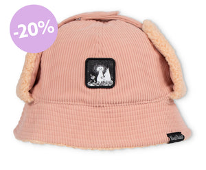 Moomins Love Winter Bucket Hat Adult - Pink