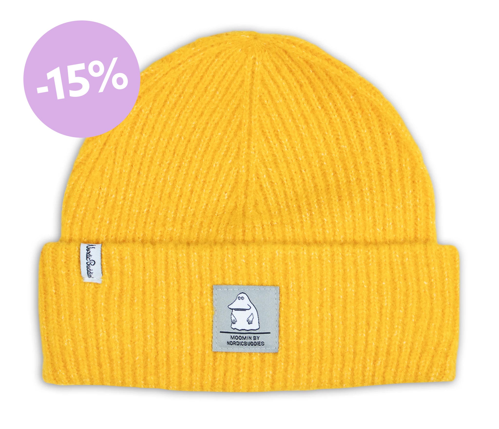The Groke Winter Hat Beanie Adult - Yellow