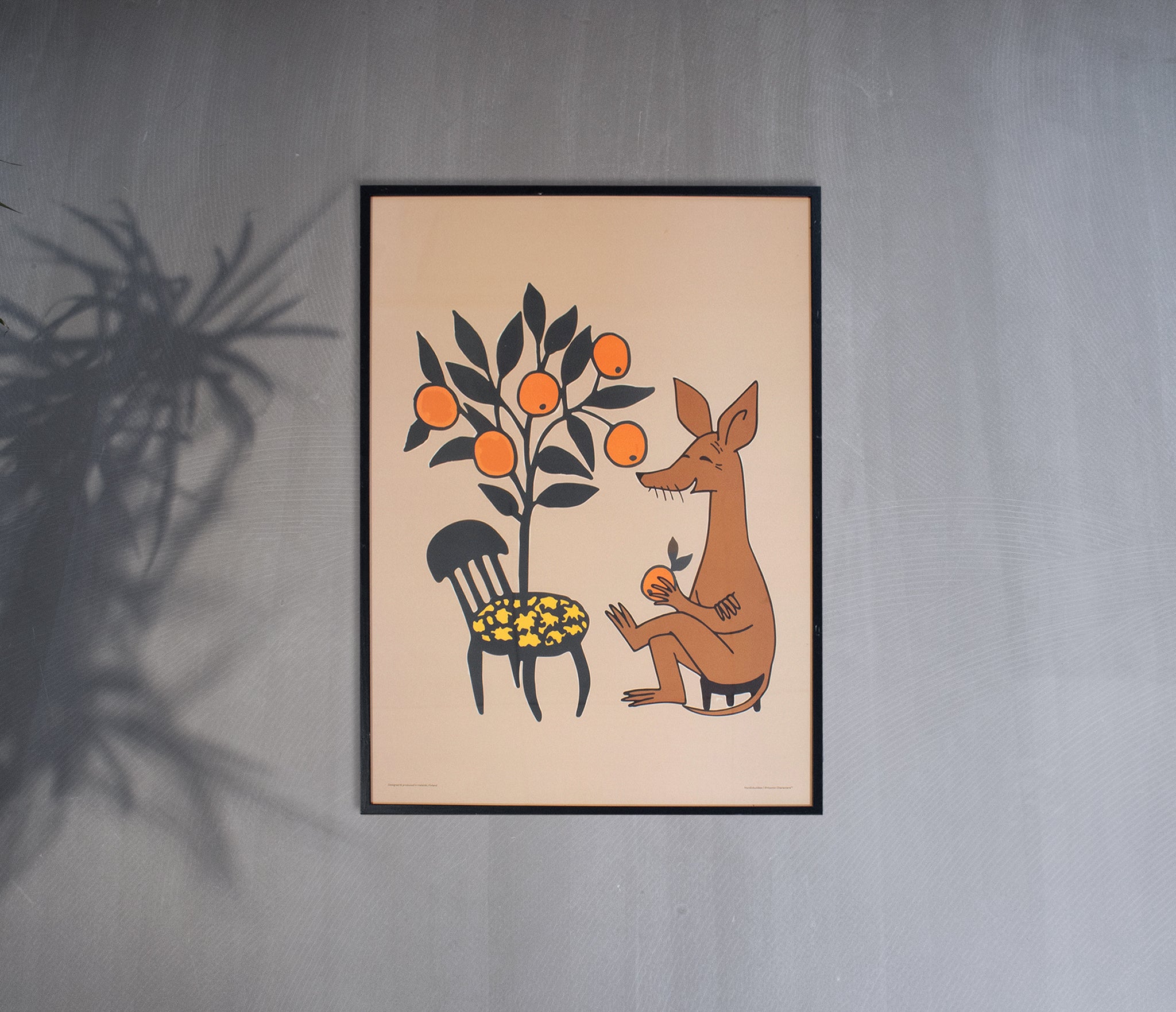 Sniffs Oranges Poster 30x40cm - Beige