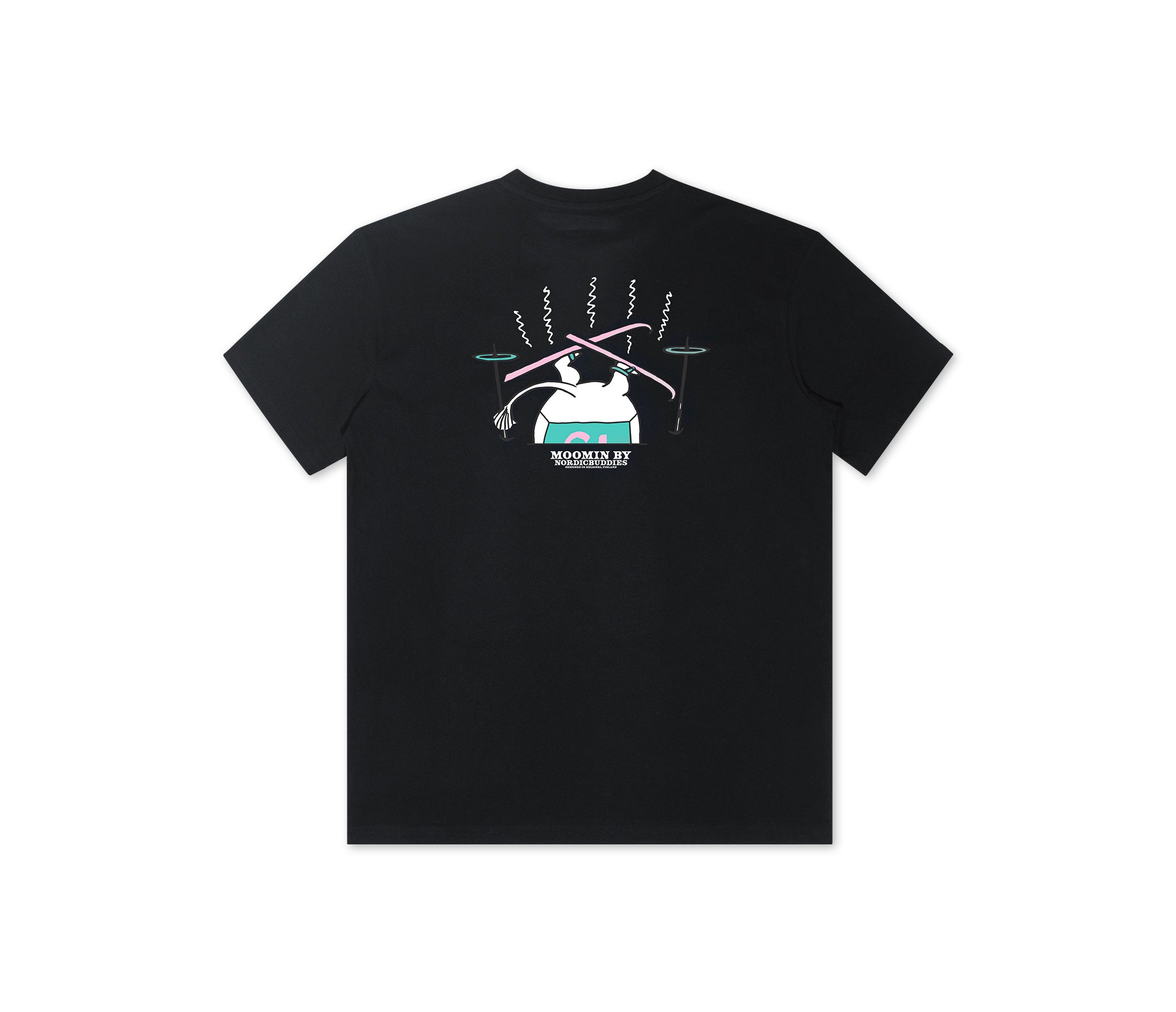 T-Shirt Moomintroll - Black