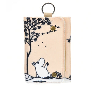 Moomin Canvas Wallet Beige Moomintroll | Muumi Lompakko Beige Muumipeikko