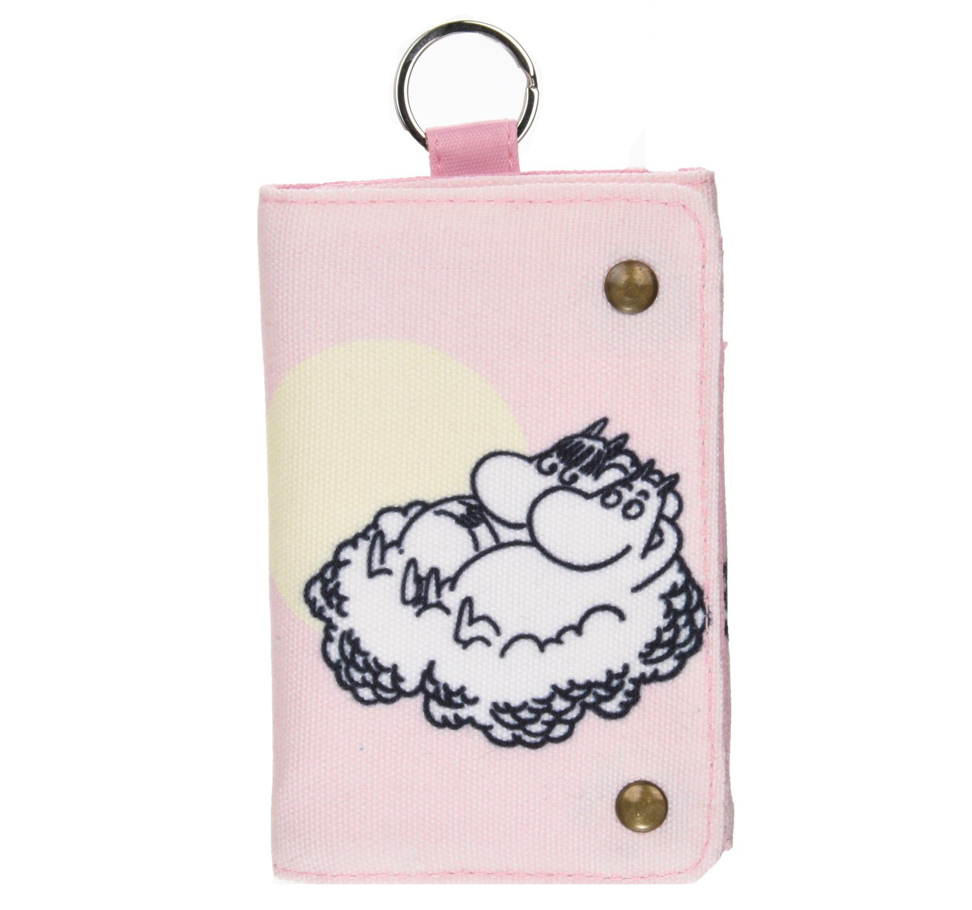 Moomin Canvas Wallet Pink Snorkmaiden Moomintroll | Muumi Lompakko Vaaleanpunainen Niiskuneiti Muumipeikko