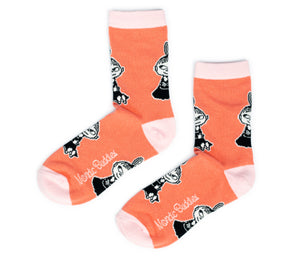 Little My Happiness Ladies Socks - Red