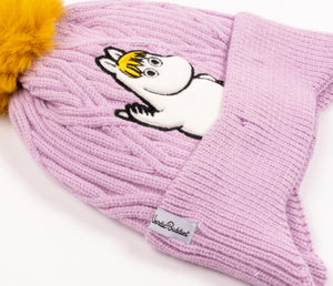 Moomin Winter Hat Beanie Kids Lilac Snorkmaiden | Muumi Lasten Beanie Liila Niiskuneiti
