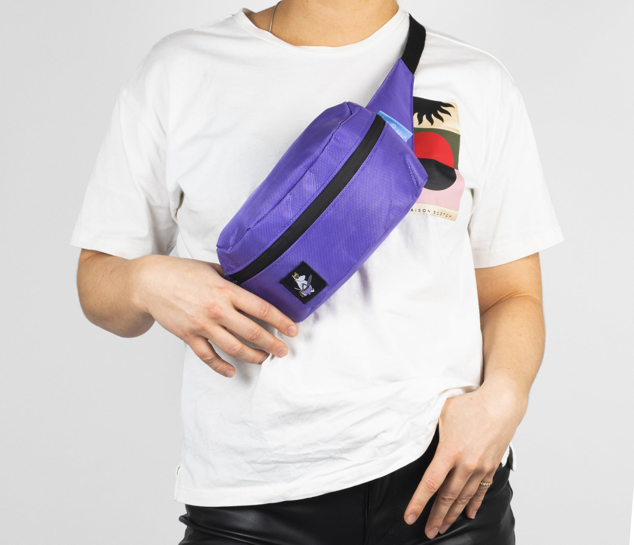 Moomin Waist Bag Purple Snorkmaiden | Muumi Vyölaukku Liila Niiskuneiti