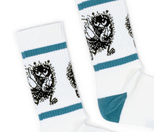 Moomin Men’s Retro Socks White Stinky | Muumi Miesten Retro Sukat Valkoinen Haisuli
