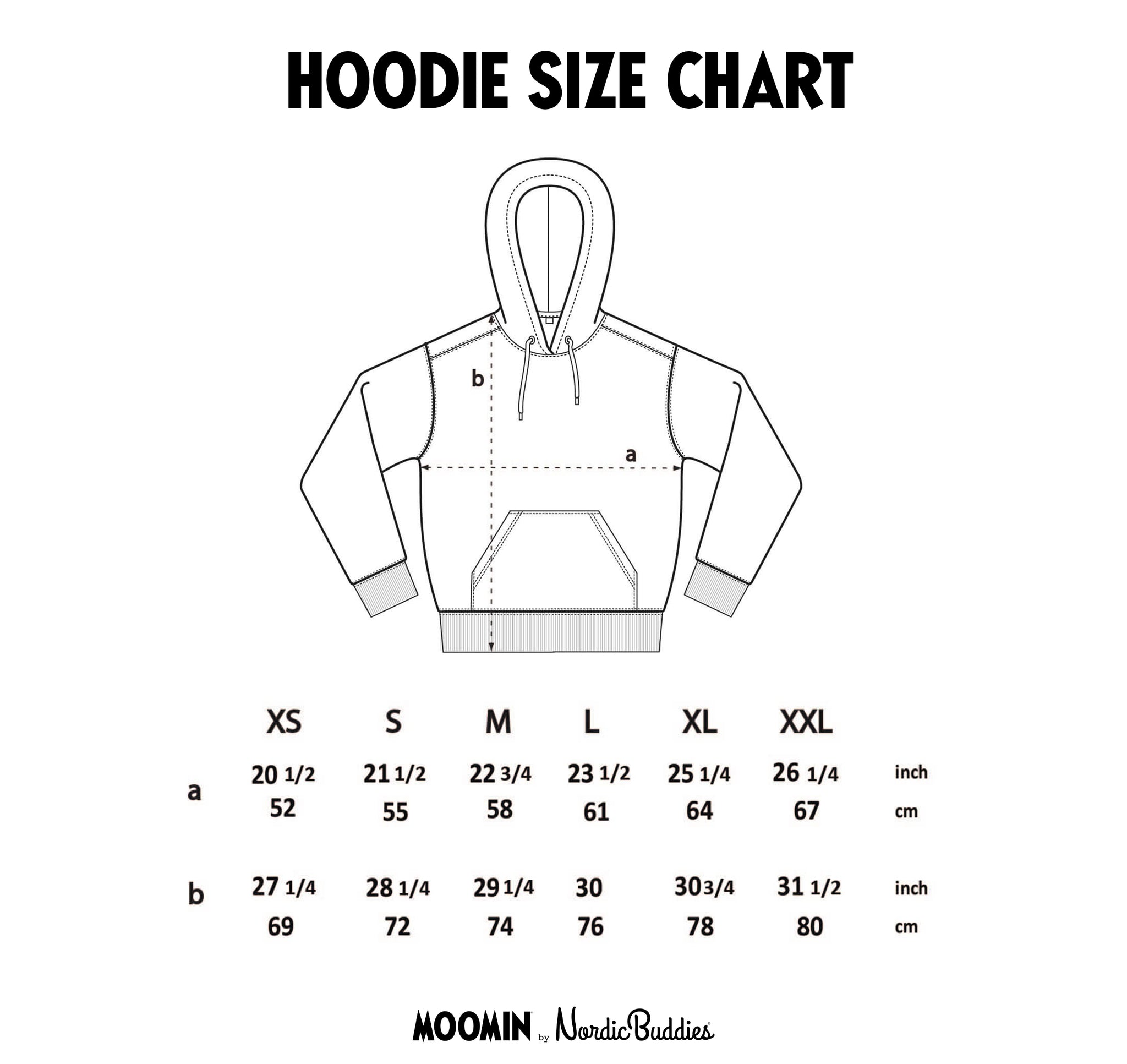 Organic Premium Hoodie Moominpappa - Navy